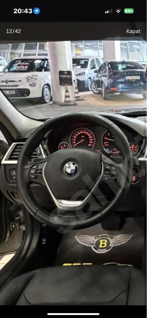 2017 orjinal 3.18i F30 direksiyon airbag orjinal şerit takip titreşiml