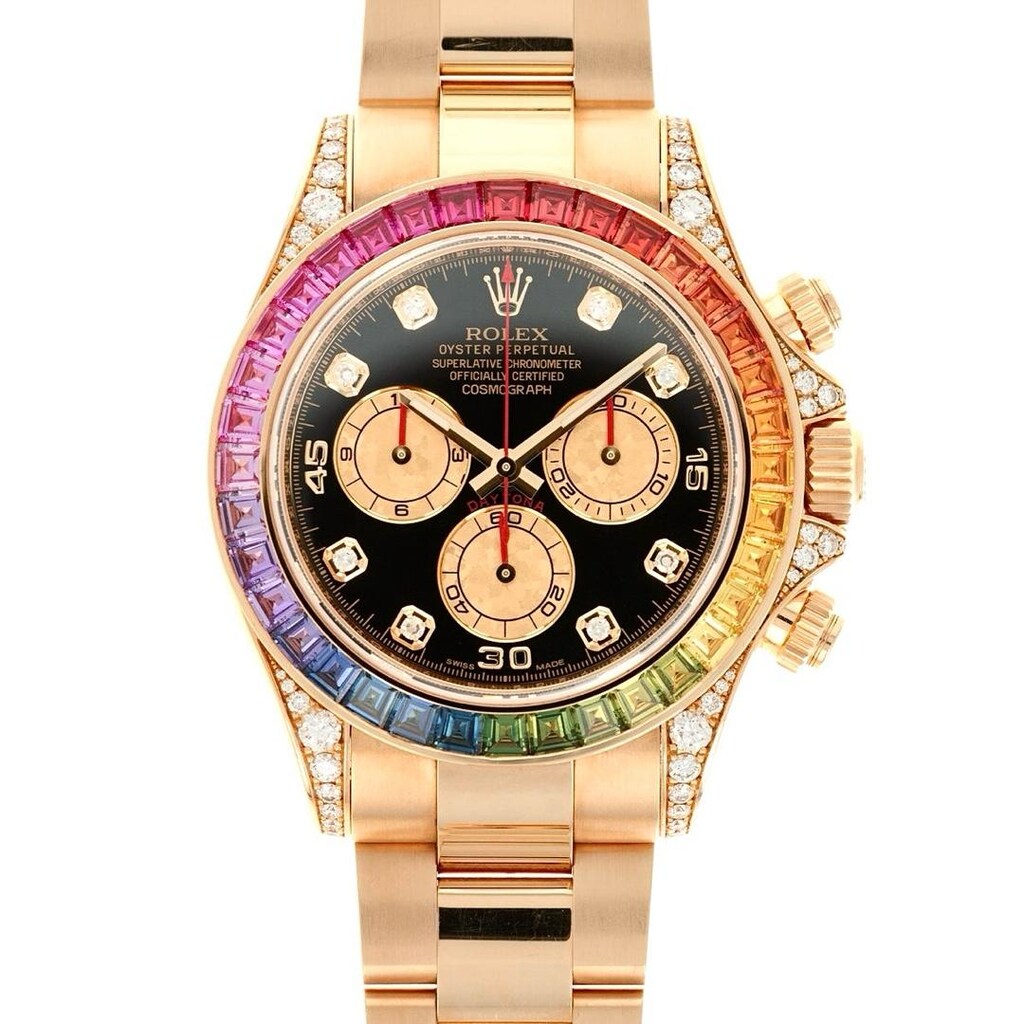 İTHAL/SIFIR/UNİSEX/Rolex Cosmograph Daytona,Tam Otomatik 18Kt.Gold - 9