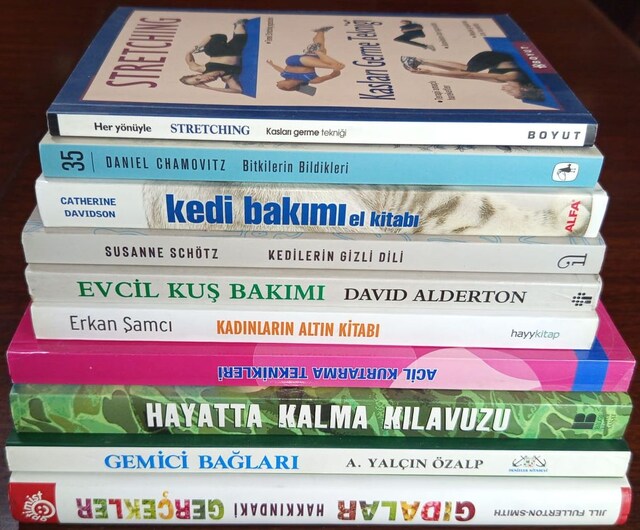 GEMİCİ BAĞLARI-HAYATTA KALMA KLAVUZU-KEDİ BAKIMI-STRECHING+
