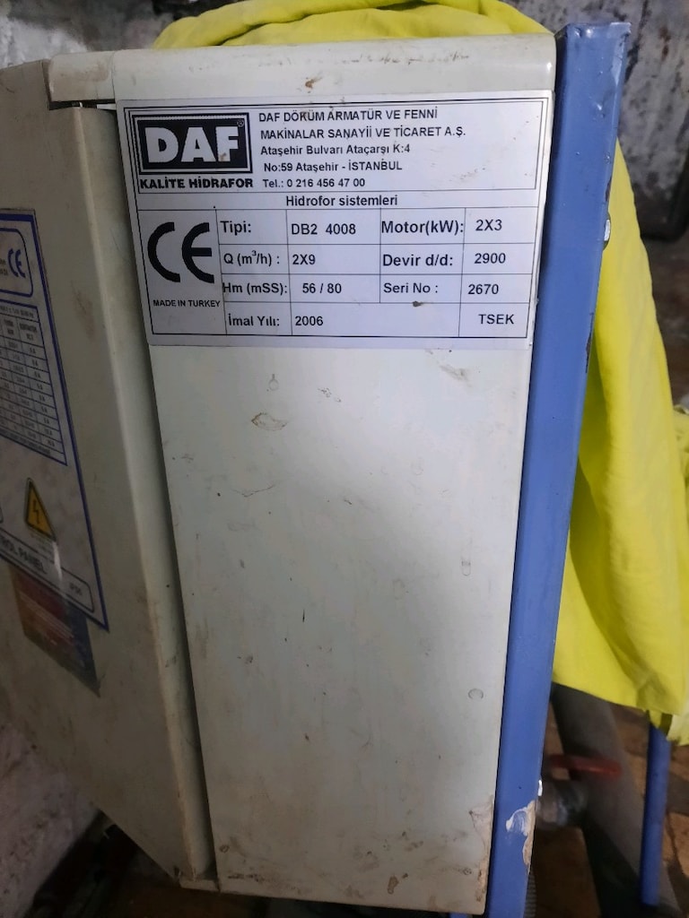 Hidrofor Su Pompası saçma sapan msjlar atmayınn - 3