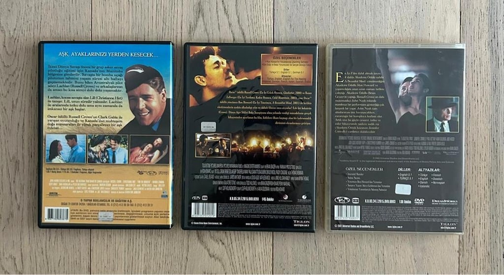 Russell Crowe Koleksiyon DVD Seti - 2