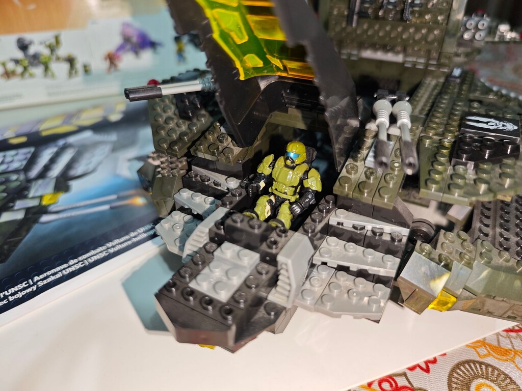 HALO UNSC Vulture Gunship eksiksiz (Lego) Mega Blocks - 2
