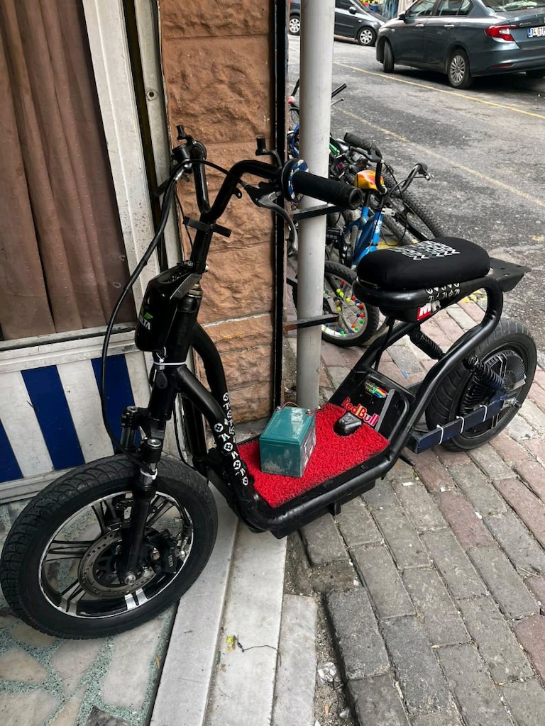 Siyah Volta Elektrikli Bisiklet - 4