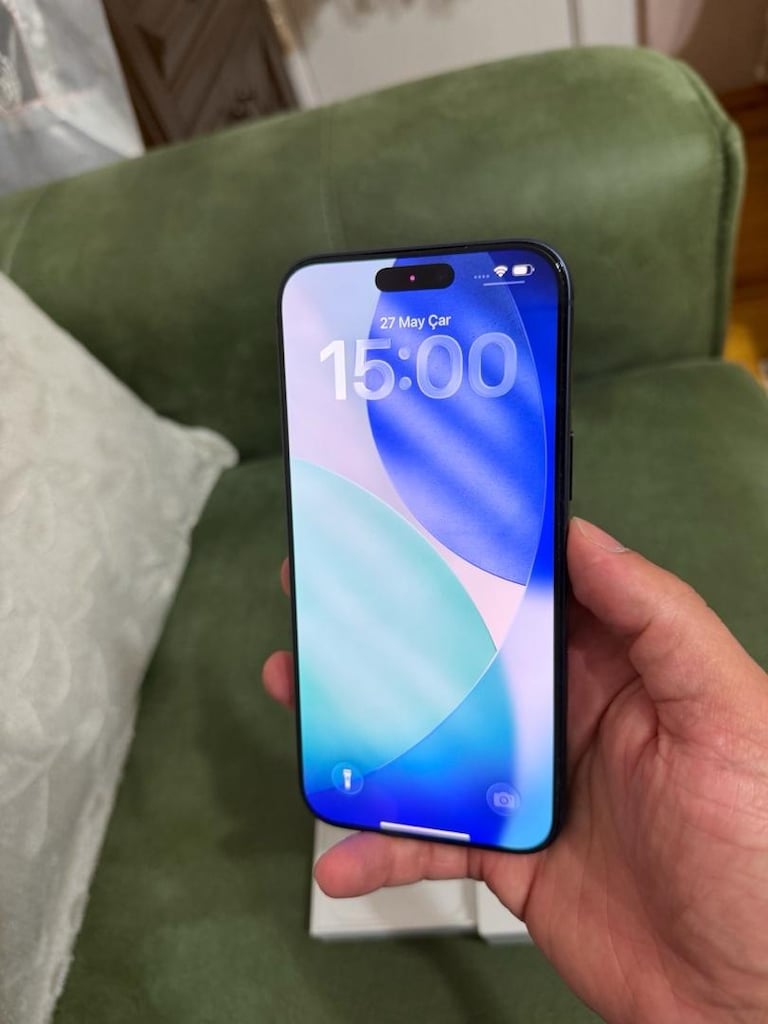 iphone 17pro (20 ay garantili pil 100) - 10