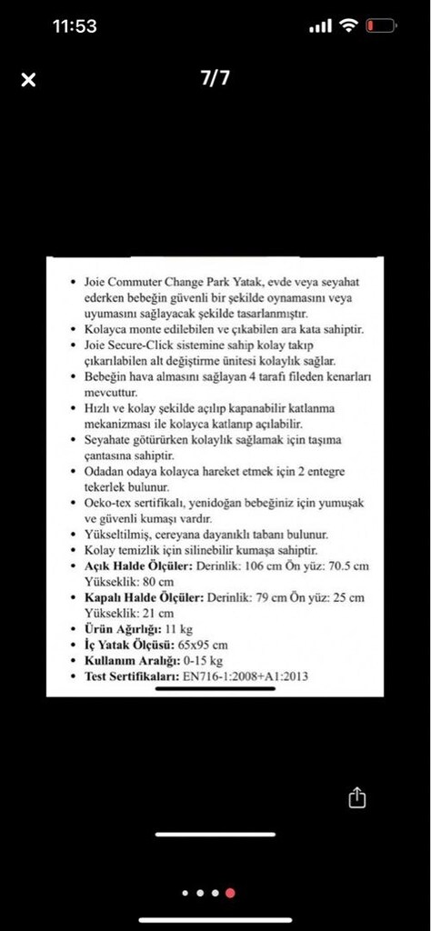 bebek Park yatak - 4