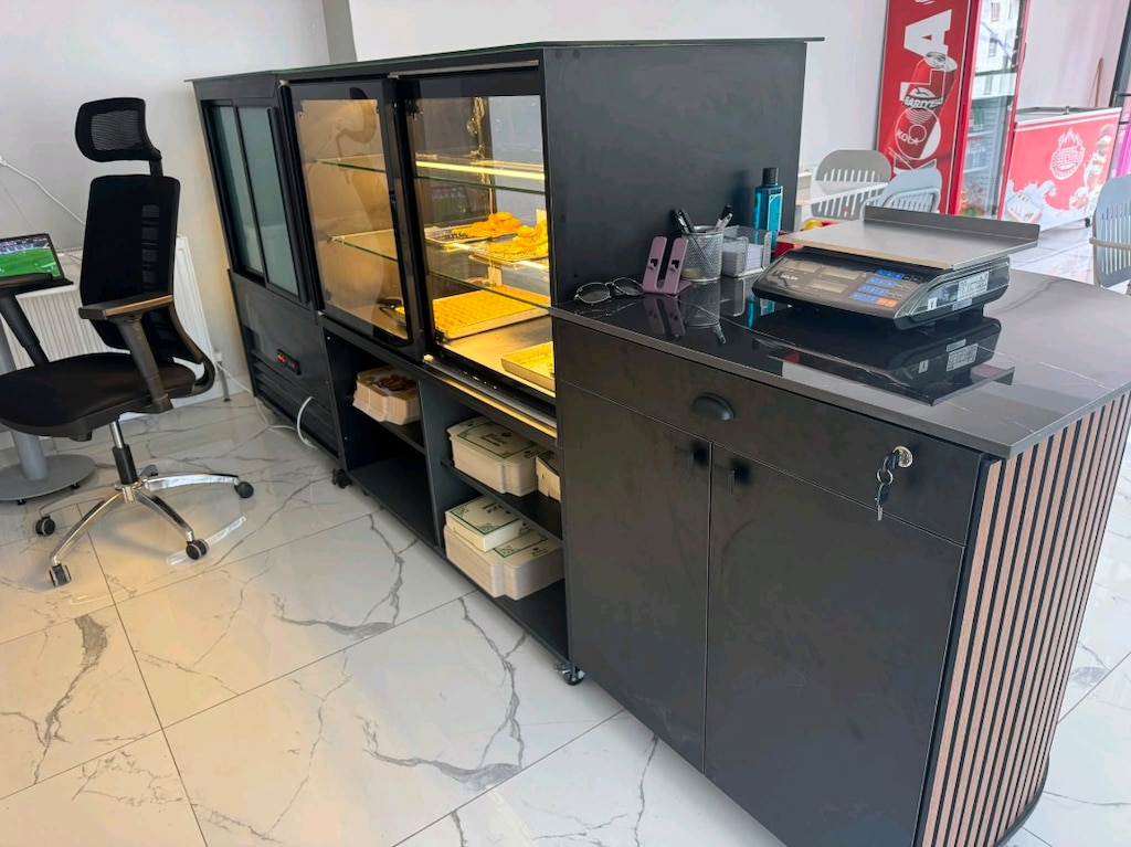 PASTANE YAŞ PASTA, KURU PASTA, TATLI VİTRİN DOLABI - 3