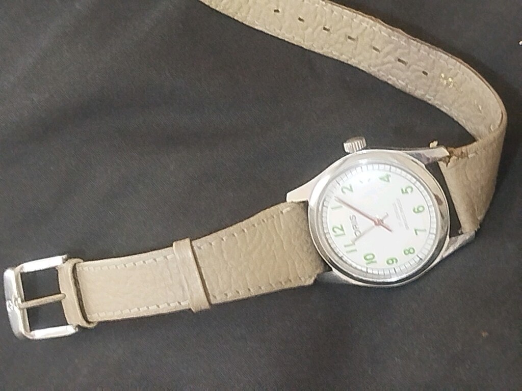 ORİS Star. vintage military 21 jewels kurmalı. 35 mm - 12