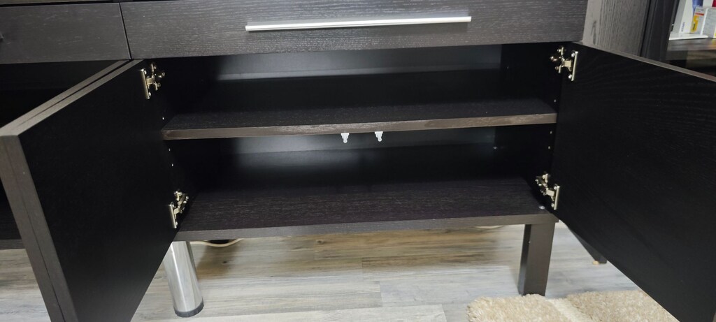 IKEA 158x40x68 Siyah konsol İzmir içi elden teslim - 5