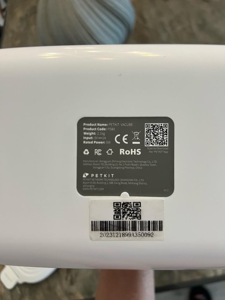 PETKIT VACUBE (P580) Akıllı Vakumlu Mama Saklama Kabı (10.4 L) - 3