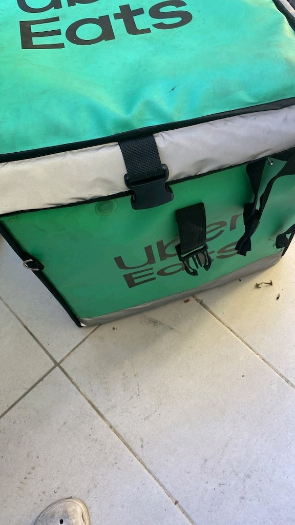 uber eats çanta punch mont yelek kurye çanta - 5