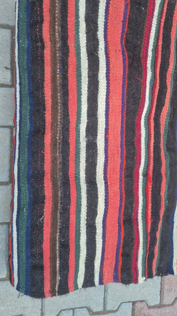 Dekorluk antika yün kilim - 3