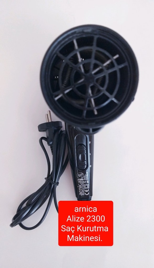 Arnica Marka Alize 2300 Model Saç Kurutma Makinesi. - 2