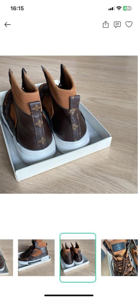 İthal Louis Vuitton Erkek Bot SIFIR - 3