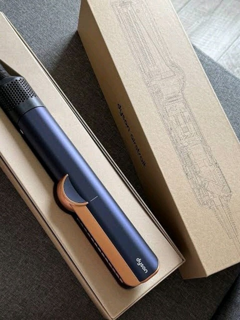dyson airstrait prusya mavisi ve parlak bakır saç düzleştirici - 3