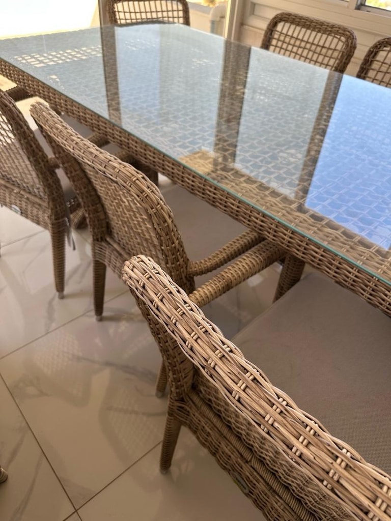Rattan masa takımı - 10
