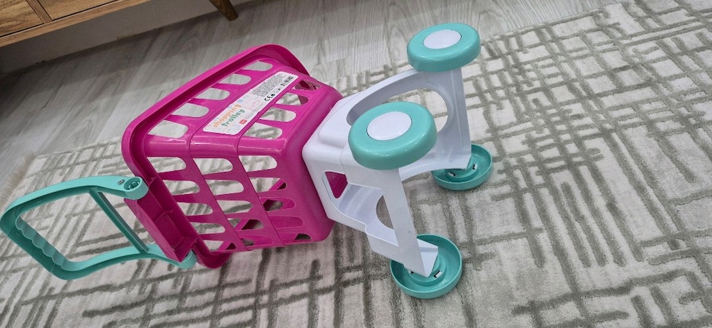 oyuncak alışveriş sepeti pembe - 6