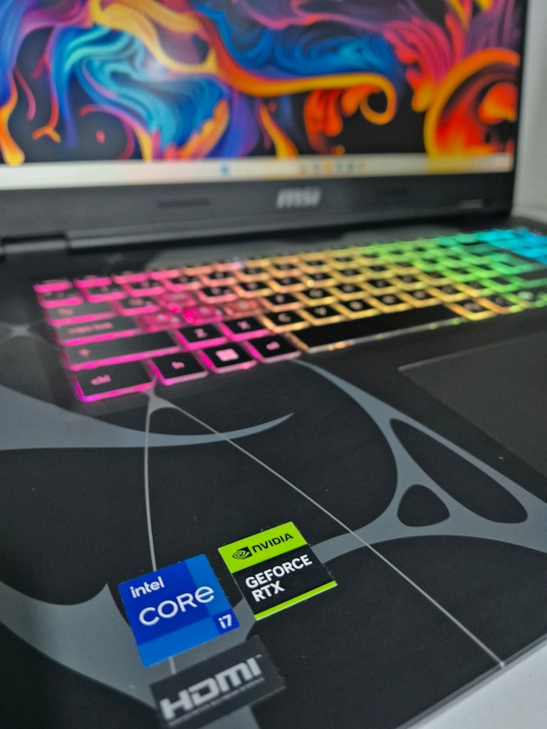 İ7 13th RTX 5060 MSİ GARANTİLİ OYUN ÇİZİM MÜHENDİSLİK LAPTOPU - 8