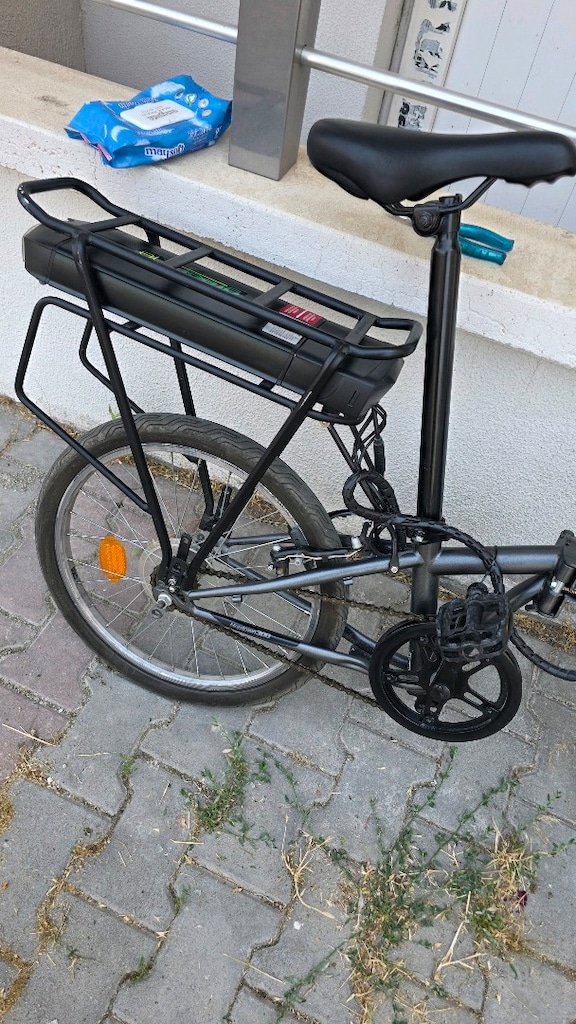 BTWİN HOPTOWN katlanır elektrikli dönüşümlü bisiklet (decathlon) - 3