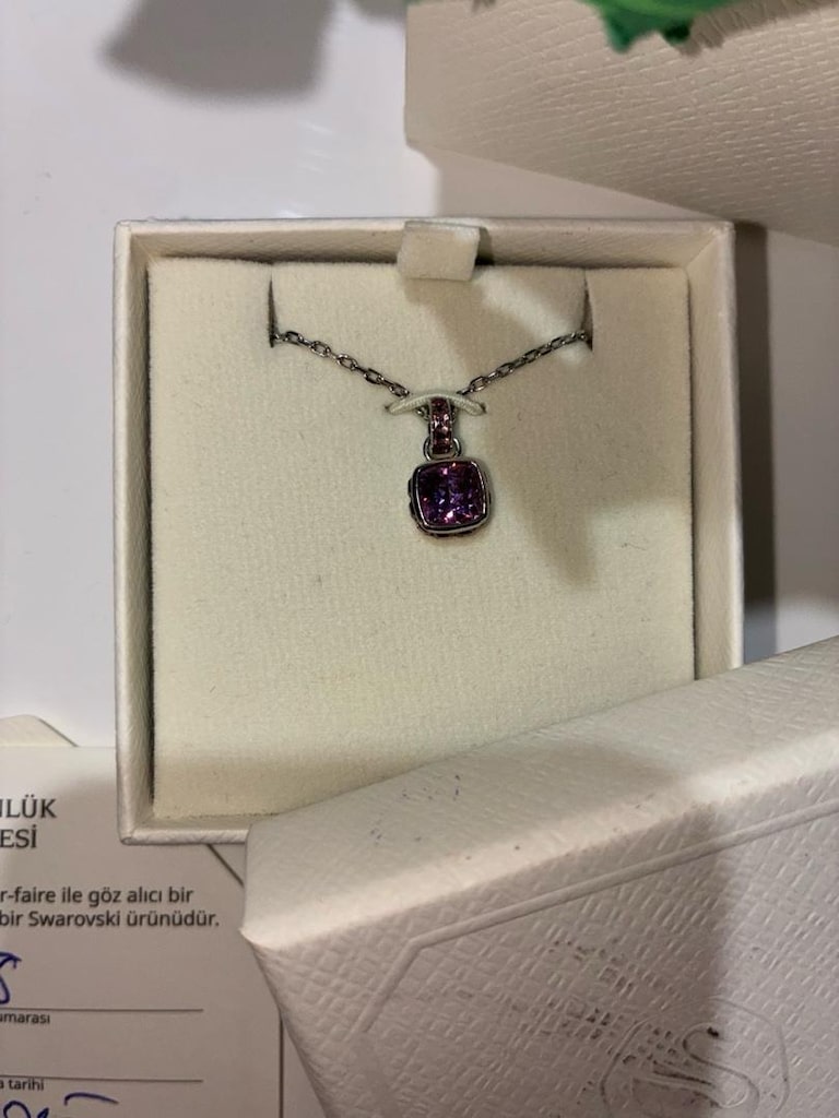 Orijinal Swarovski Kolye - 2