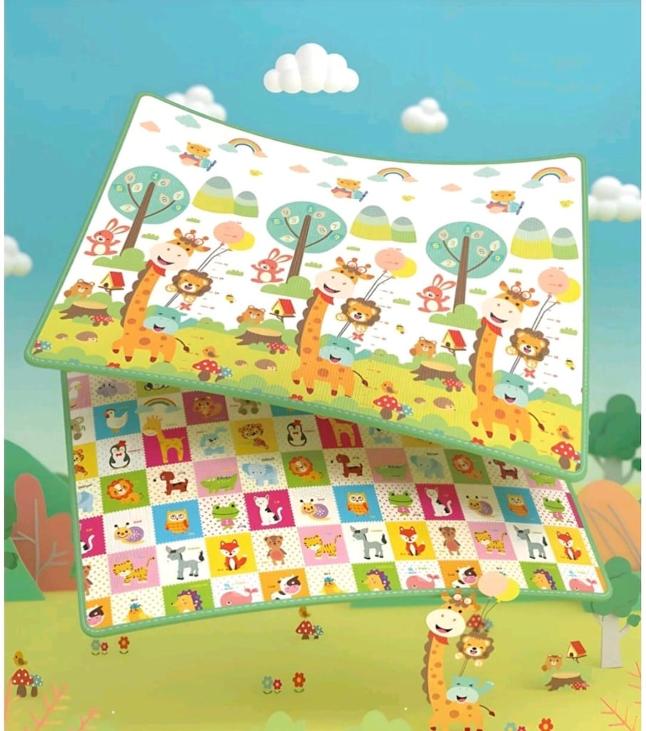 İNFANT HOBBY Giraffe PREMİUM KATLANIR OYUN MATI - OYUN HALISI XL - 2
