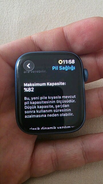 Temiz Apple Watch 7 45mm
