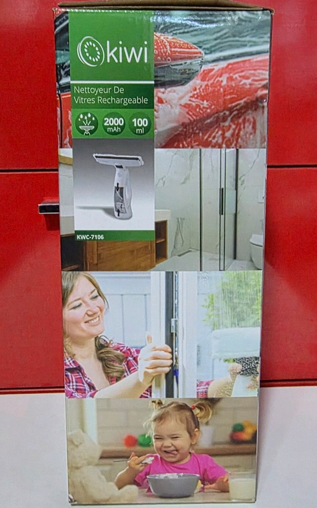 KİWİ KWC 7106 Şarjlı vakumlu pencere temizleyici. Sıfır kutusunda. - 3