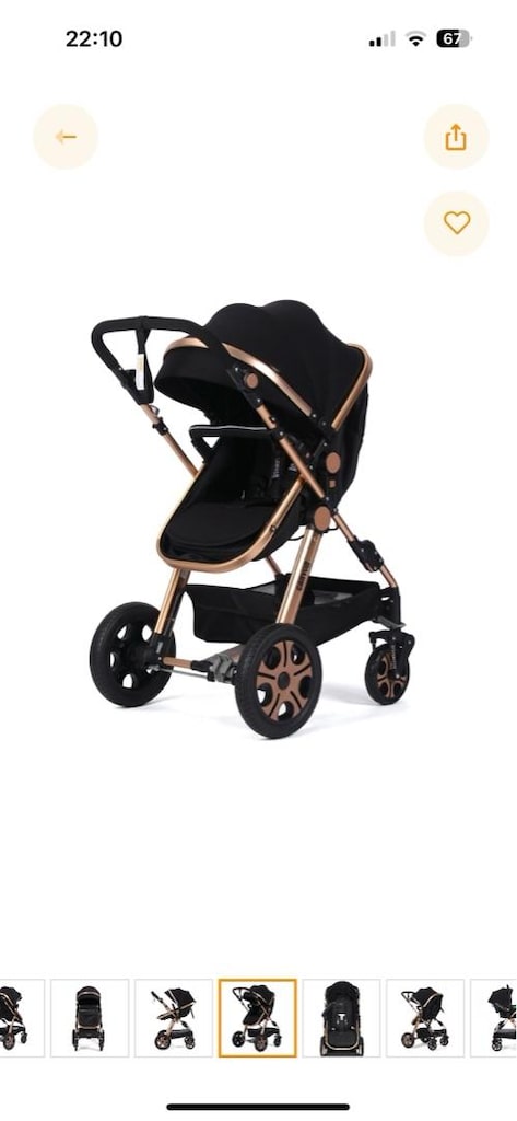 canyon travel sistem bebek arabası ve puset - 12