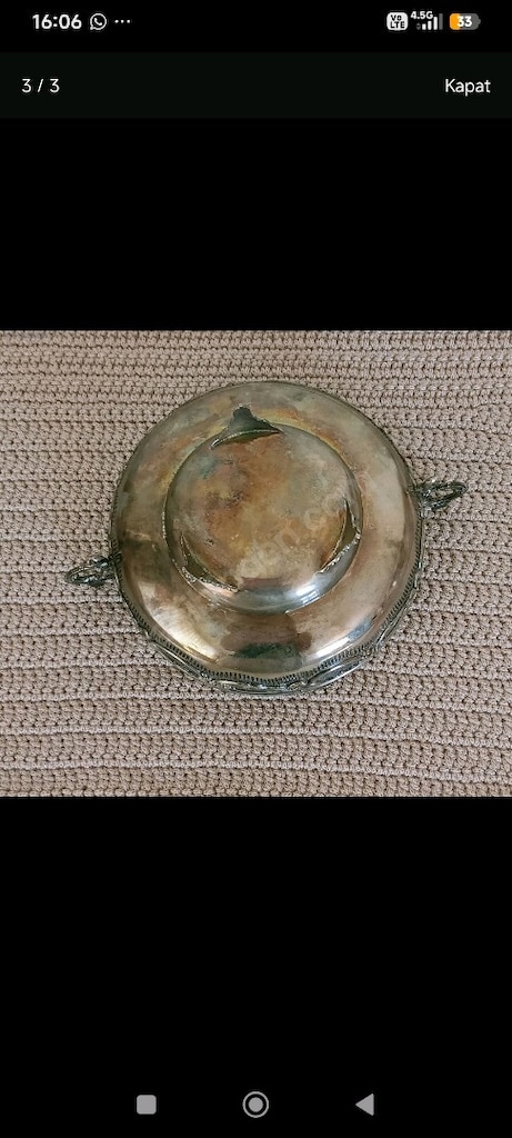 Gümüş Şekerlik Kase - 3