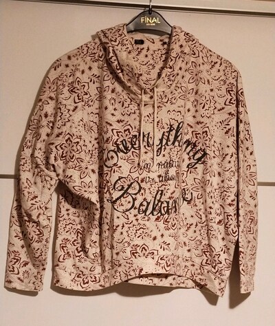 sweatshirt kapşonlu