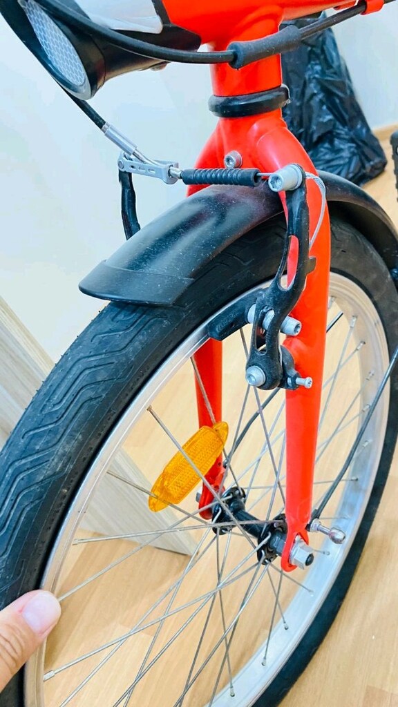 Decathlon Btwin FOLD 120 20 İNÇ KATLANİR BİSİKLET KIRMIZI - 12