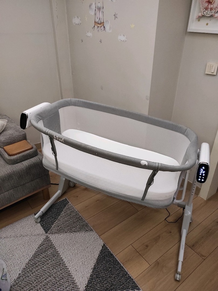 Kiwi Cozy Premium 3in1 Ağlamaya Duyarlı, Otomatik Sallanır, Anne Yanı - 8