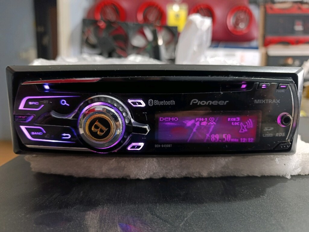 pioneer animasyonlu 6450bt 3 amfi cikisli kumandali prof cihaz - 8
