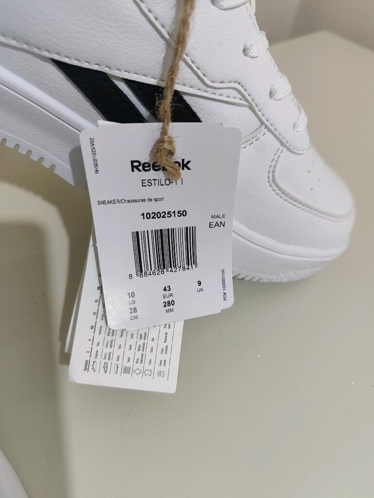 sıfır Reebok beyaz ayakkabı - 6