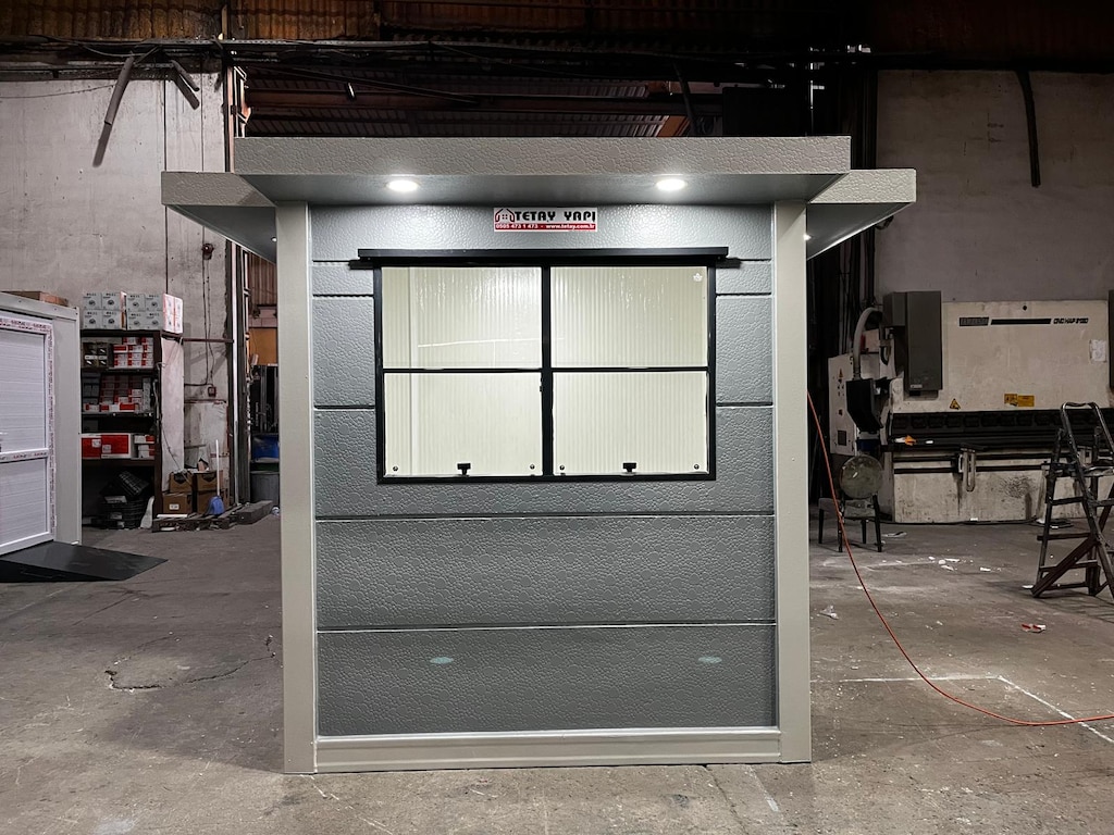 KABİNKONTEYNER YAPI KAMPANYA 150X210 METROPOL GÜVENLİK KULÜBESİ - 5