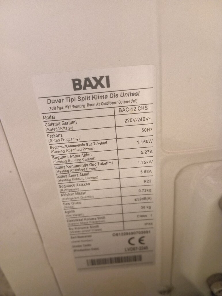 klimaa baxi baymak markadı - 2