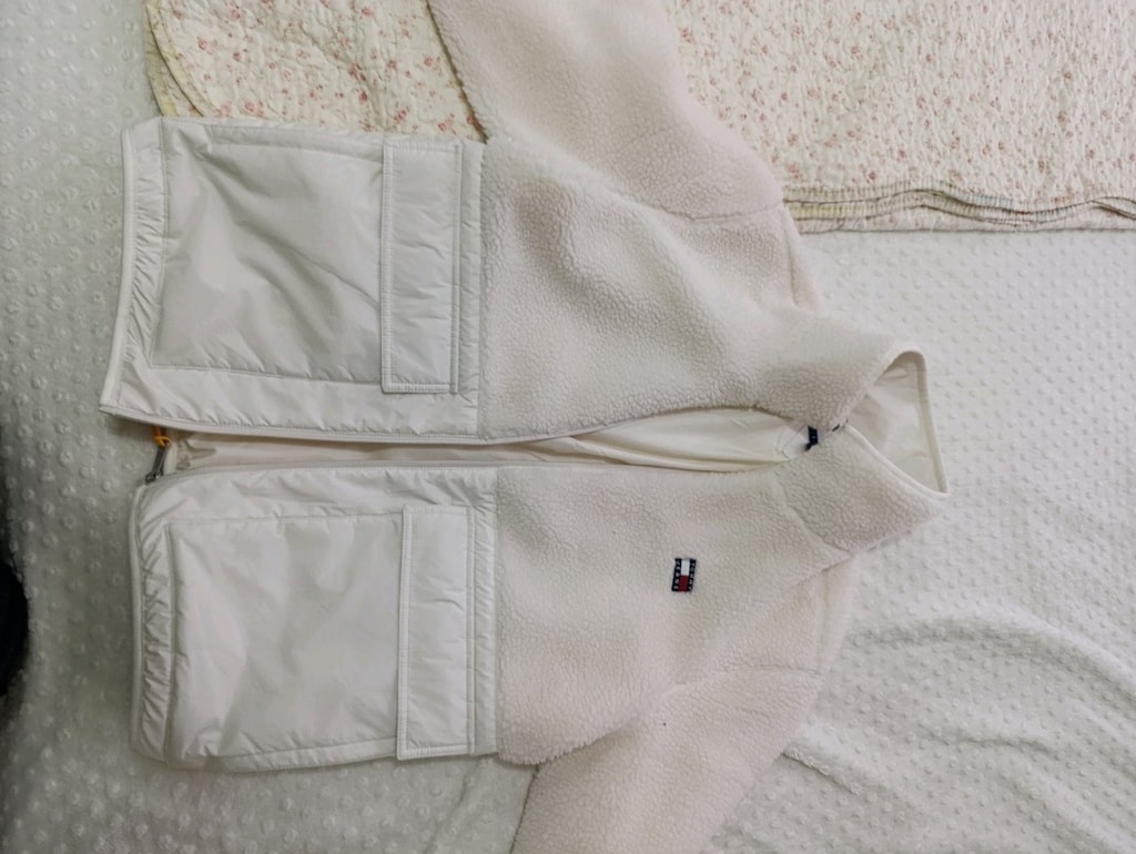 Tommy Jeans Orijinal Peluş / Fleecce Ceket - M Beden (Temiz)