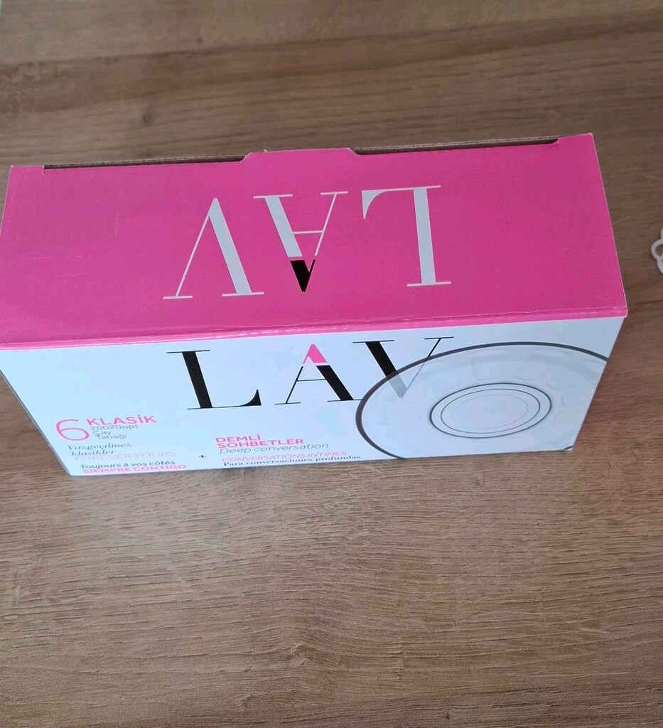 LAV 6 tane çay tabağı Yeni - 3
