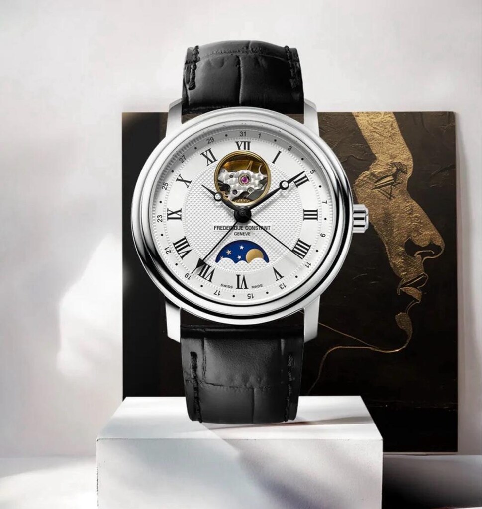 frederique constant classics heart beat moonphase - 9