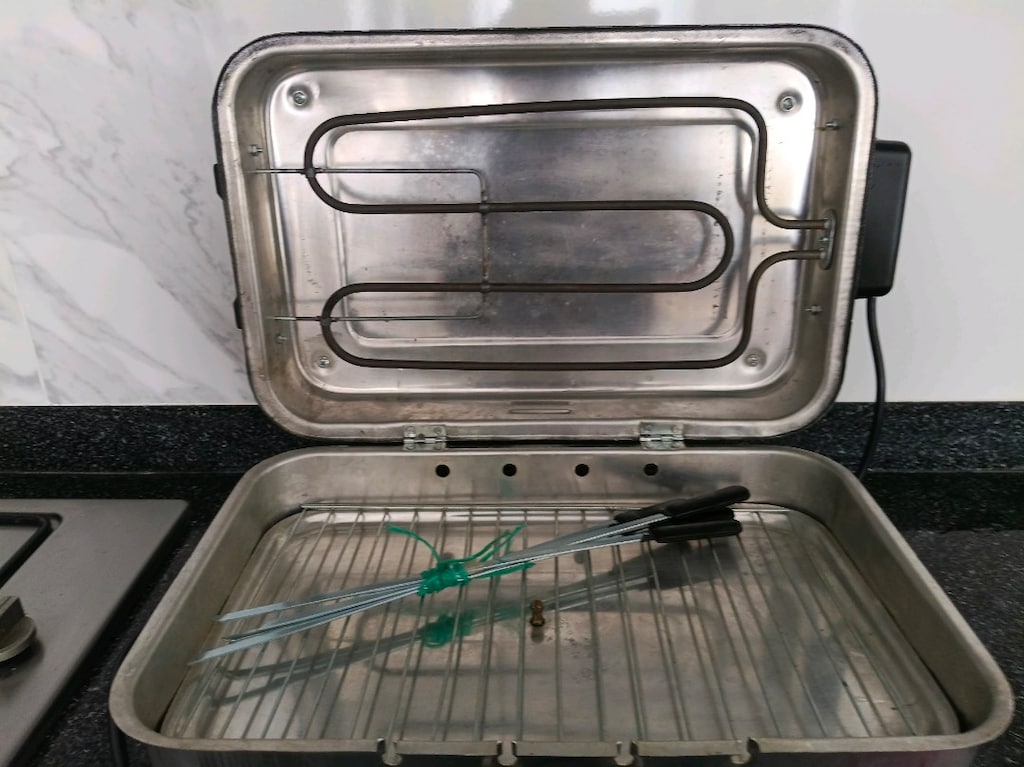elektrikli ızgara yeni ister tavuk yap ister et yap - 5