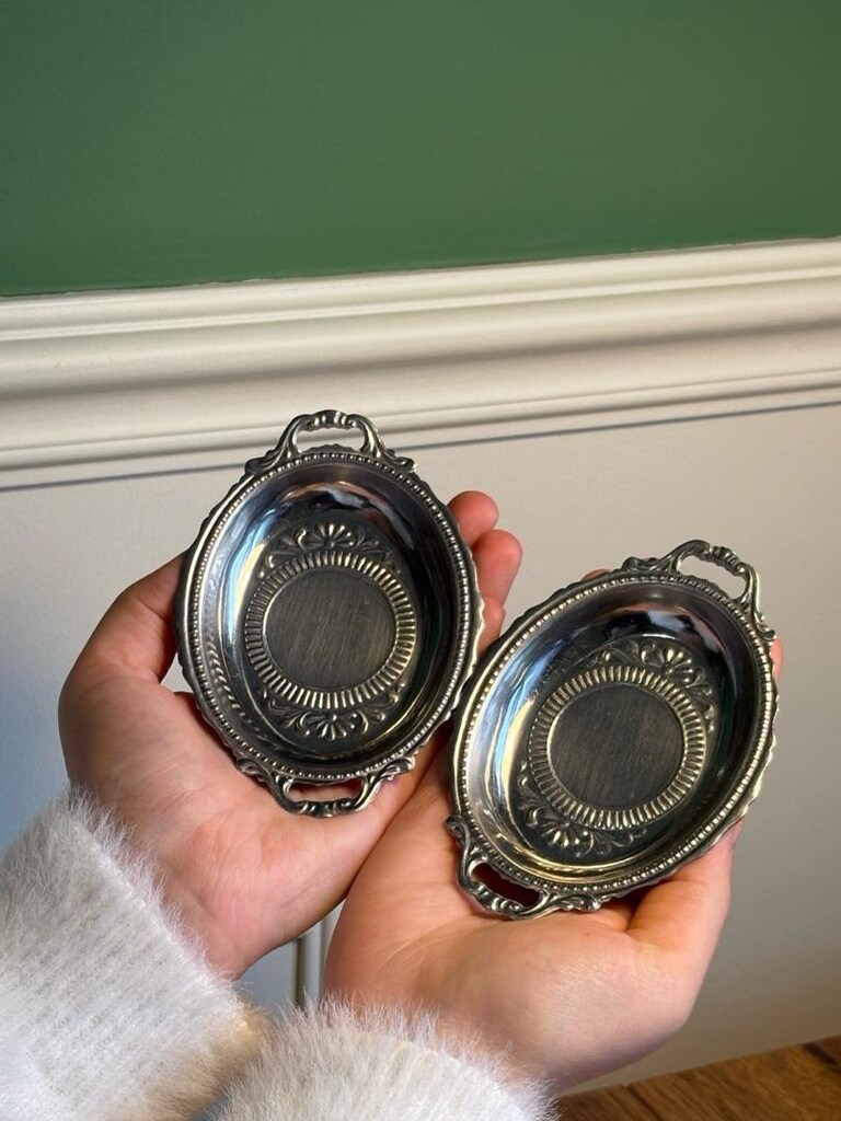 Vintage Metal Lokumluk Seti - 6