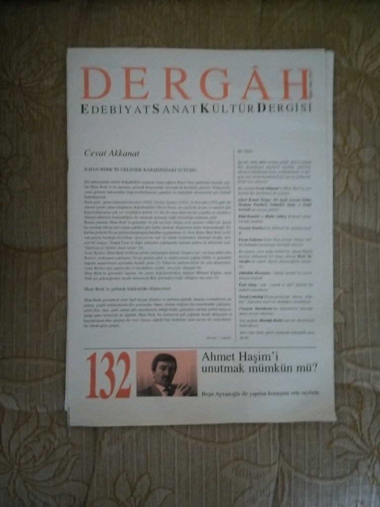 Dergah Edebiyat Sanat ve Kültür Dergisi Seti (113 Adet) - 5