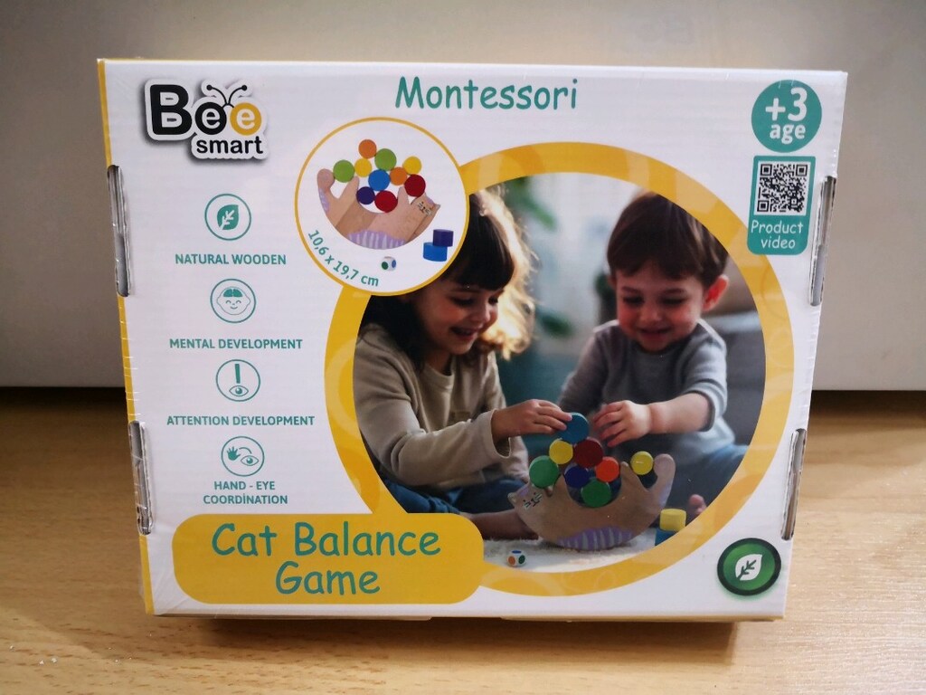 Ahşap kedi denge oyunu - 4