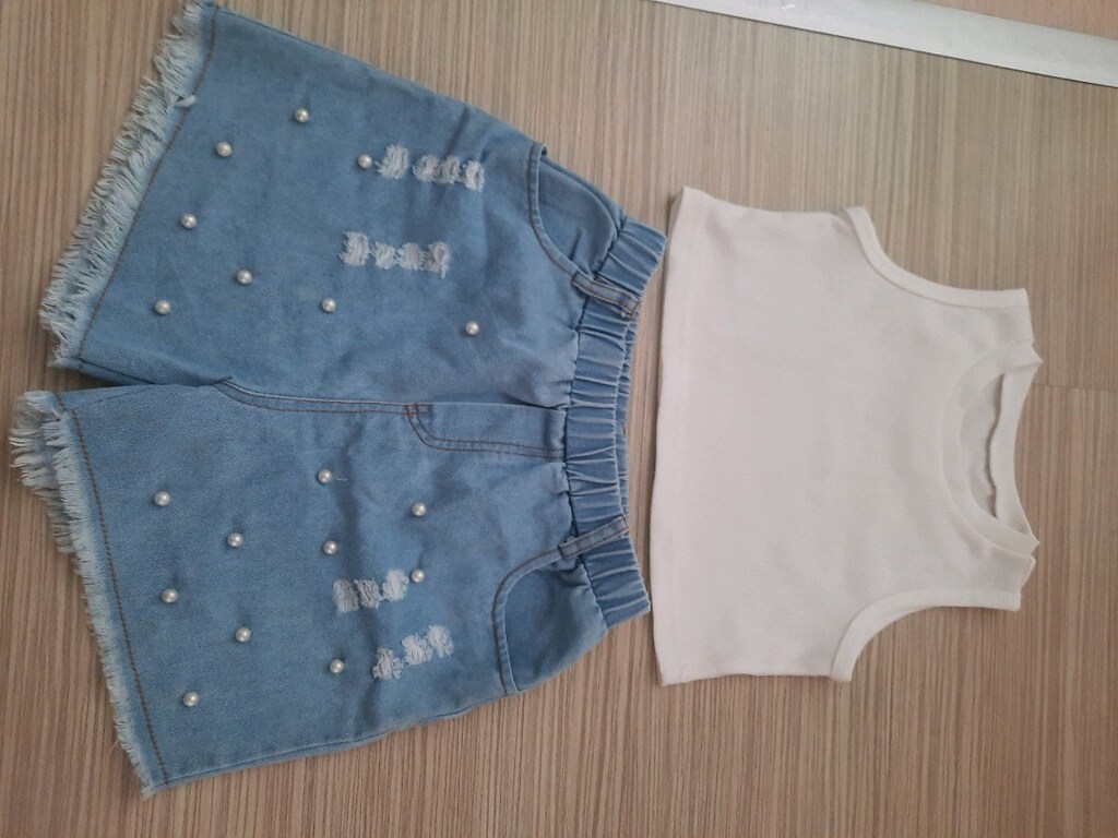 kot şort crop takım - 3