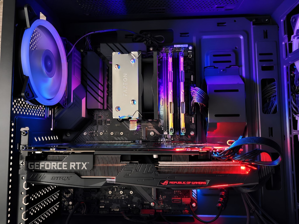 ROG STRİX RTX 2060 - Ryzen 7 2700X - ASUS TUF - DDR4 16GB RAM - SSD - 7