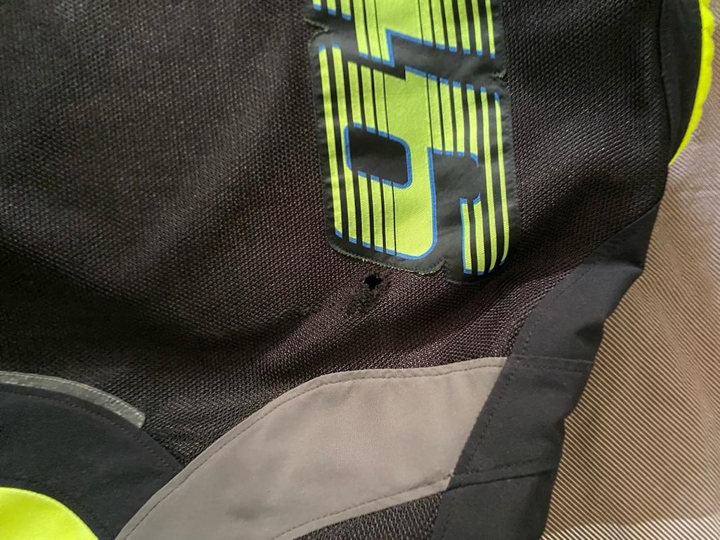 Dainese VR46 Air Black Fluo Yellow Jacket - 5