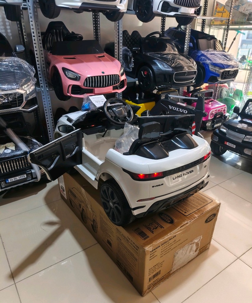 (VADE FARKSIZ 2 TAKSİT)SIFIR TEŞHİR LAND ROVER 4X4 AKÜLÜ ARABA - 5
