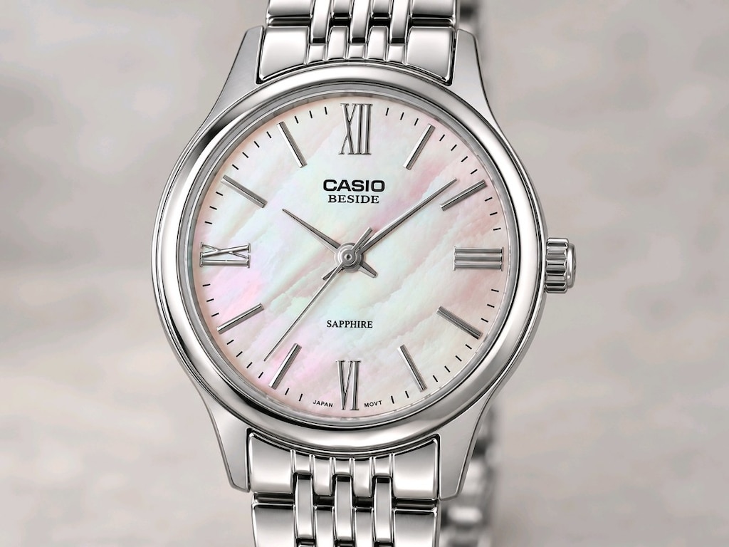 Casio Beside Safir Cam Sedef Kadran Kadın Saati - 2