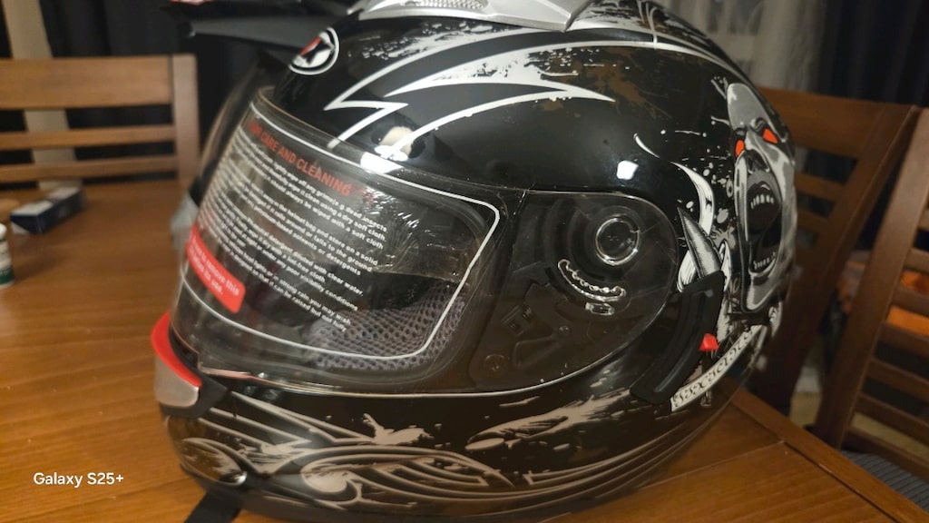 motorcu kıyafet ve kask seti - 8