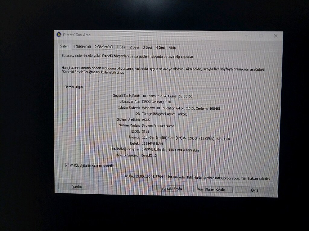 Satılık RTX 5060 lı oyuncu sistemi - 6