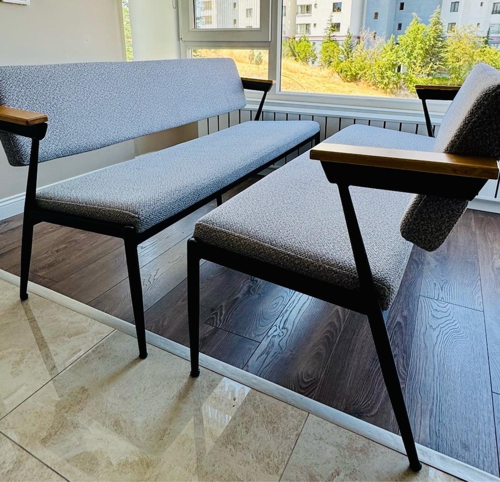 2 ADET 150CM BANK - MUTFAK VEYA BAHÇE İÇİN UYGUN